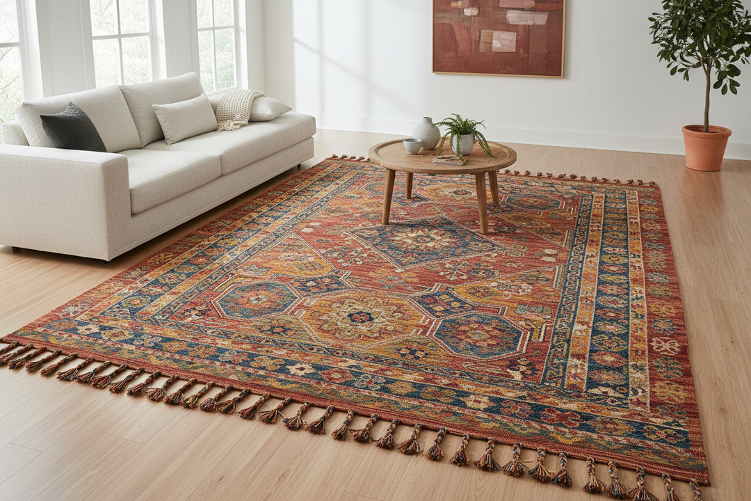 How to Style Bohemian Rugs Without Overcrowding Your Space