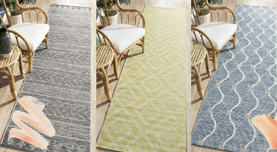 Modern Outdoor Summer Runner Rugs All modern