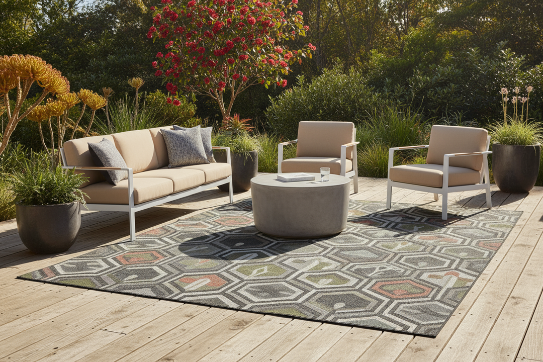 How Outdoor Rugs Can Transform Small Balconies and Terraces