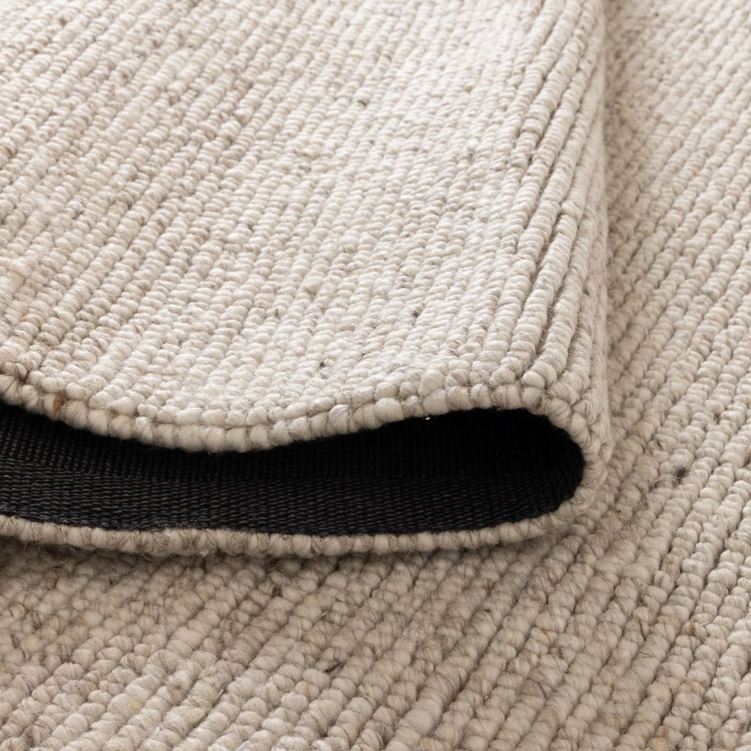 Style Loop beige  Hand Woven Wool Floor Rug