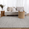 Style Loop Grey Hand Woven Wool Floor Rug