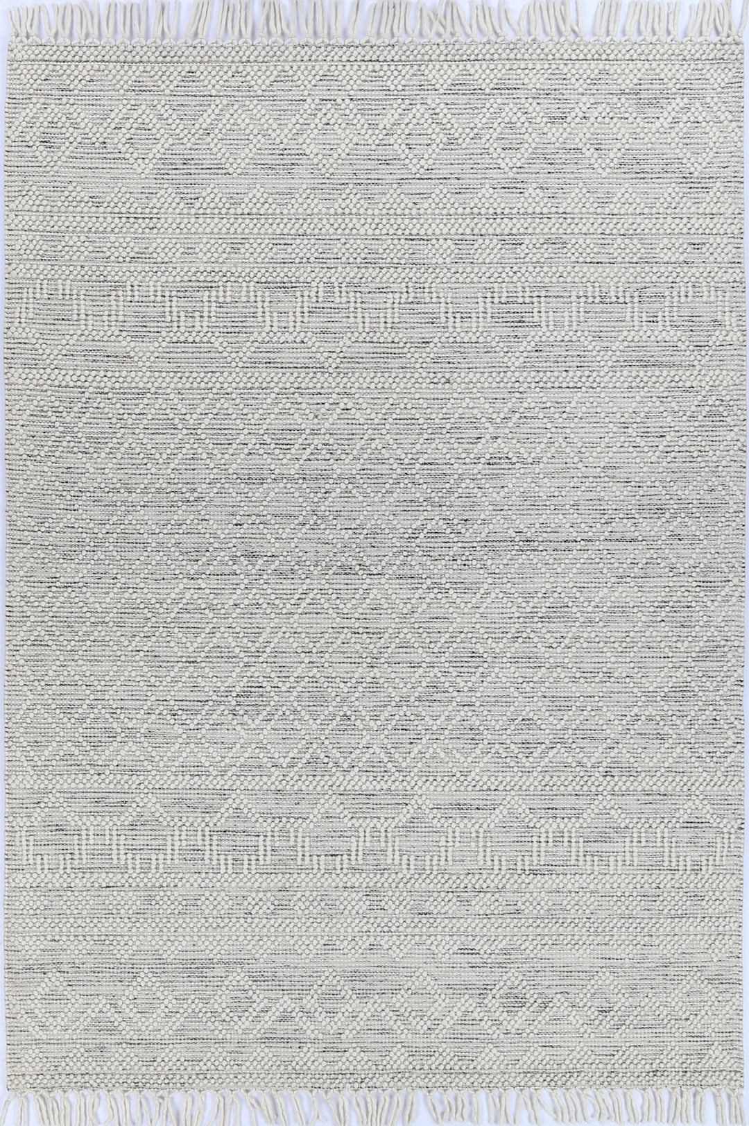 Perla Handwoven Wool Perl-07 Black/White (Dc)
