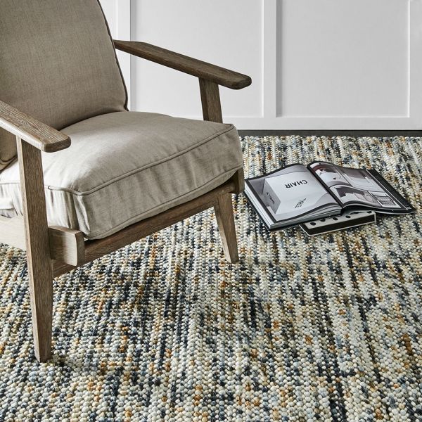 Pebbles Mineral HAND WOVEN FLOOR RUG