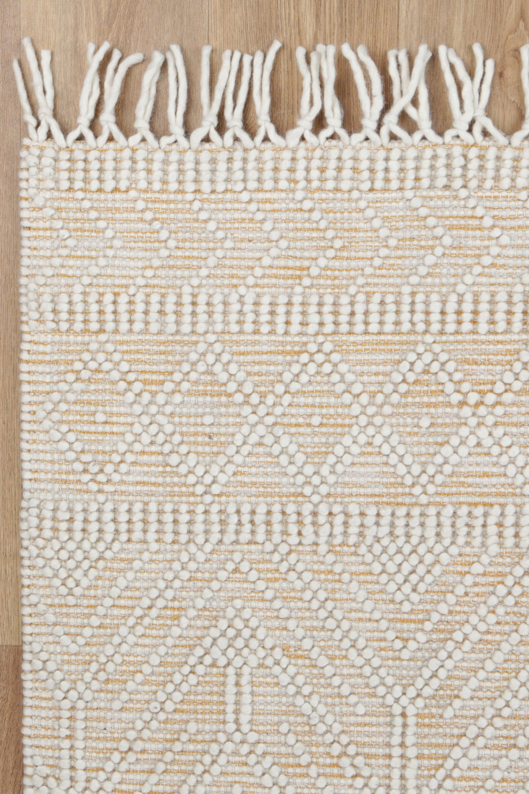 Perla Handwoven Wool Perl-12 Mustard (Dc)
