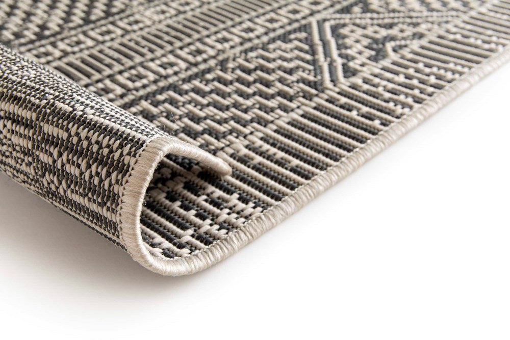 INCA INDOOR OUTDOOR BLACK VINTAGE CREME