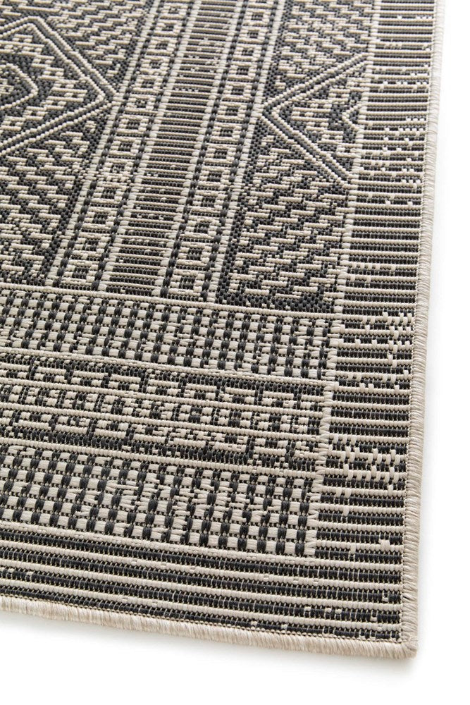 INCA INDOOR OUTDOOR BLACK VINTAGE CREME
