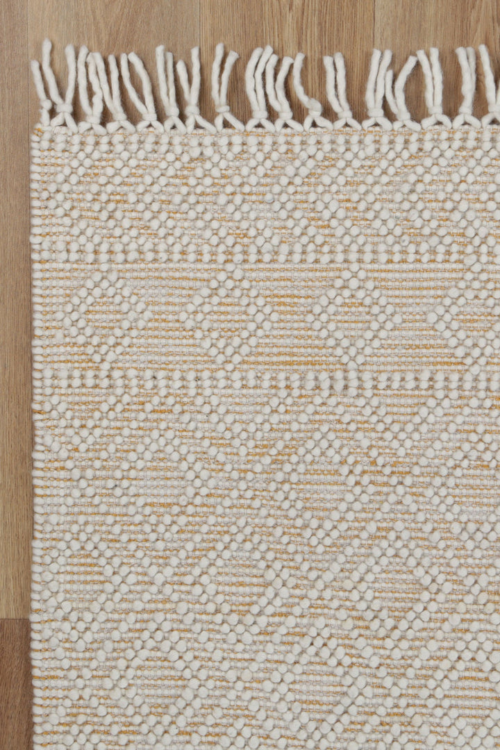 Perla Handwoven Wool Perl-16 Mustard (Dc)