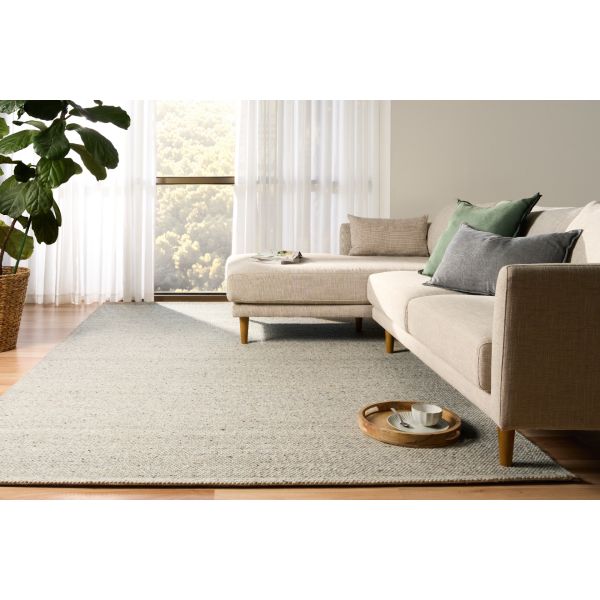 TERRA GREY HANDWOVEN FLOOR RUG