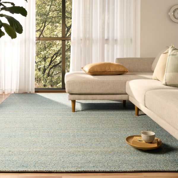 TERRA MULTI (TEAL) HANDWOVEN FLOOR RUG