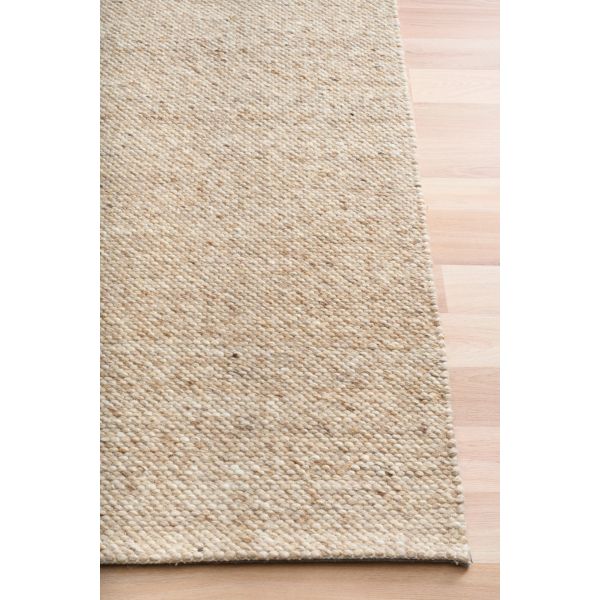 TERRA BROWN HANDWOVEN FLOOR RUG