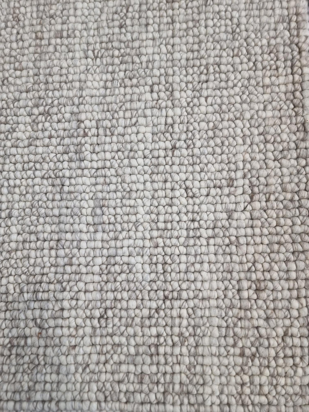 MODERN BERBER NATURAL PURE WOOL HAND WOVEN FLOOR RUG