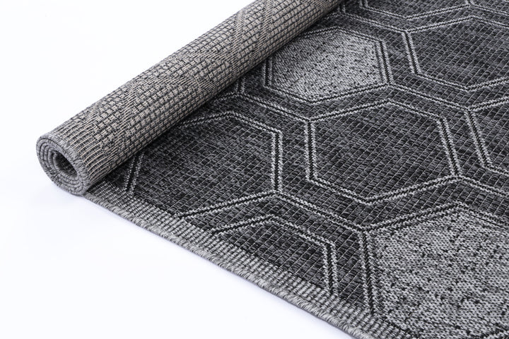 Temple  2164C Geo Anthracite