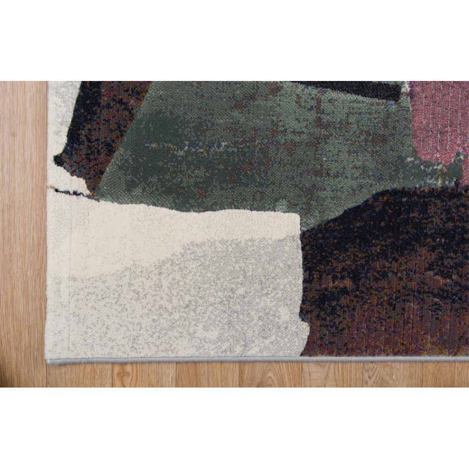 ECLIPSE ABSTRACT EASY CARE FLOOR RUG