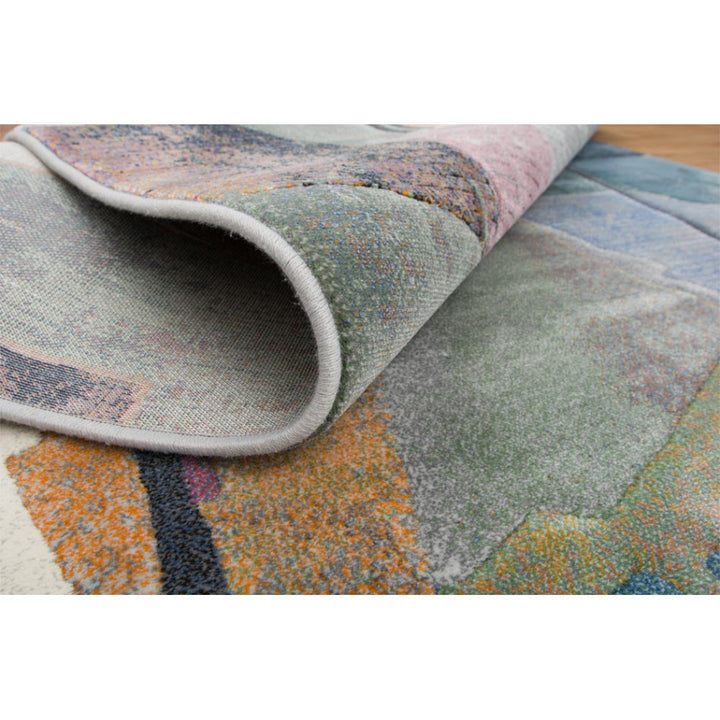 ECLIPSE ABSTRACT EASY CARE FLOOR RUG