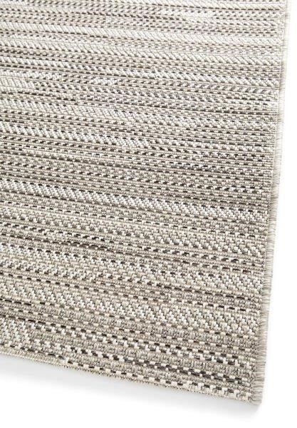 OUTDOOR INDOOR CREME GREY FLOOR RUG