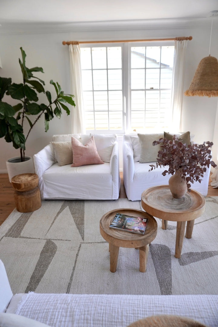 LEXI Abstract Beige RuG