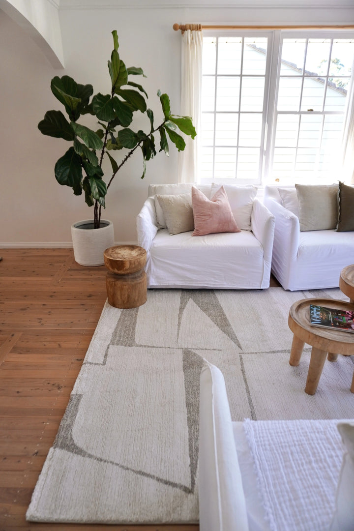 LEXI Abstract Beige RuG