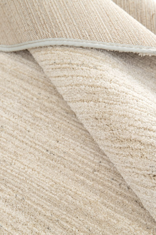 Cumulus  Plush Pile Sand Color Floor Rug