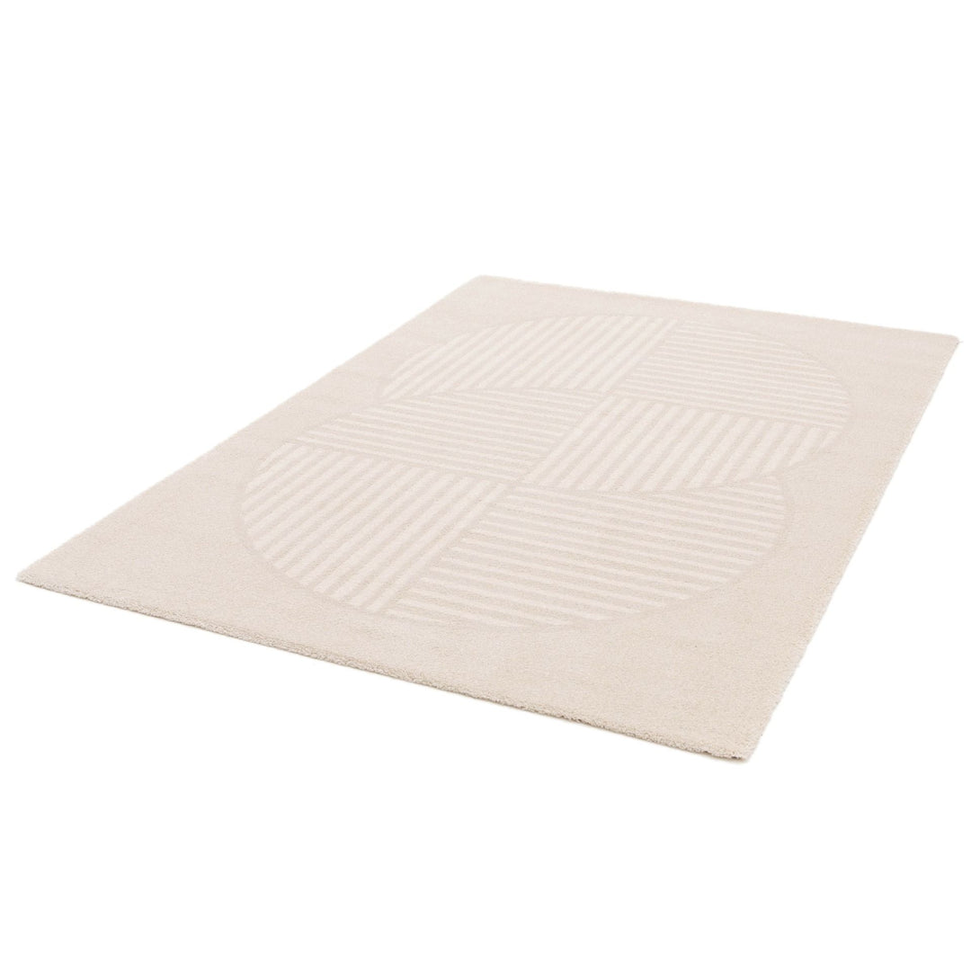 Moon Ivory DURABLE PET FRIENDLY EASY CARE FLOOR RUG