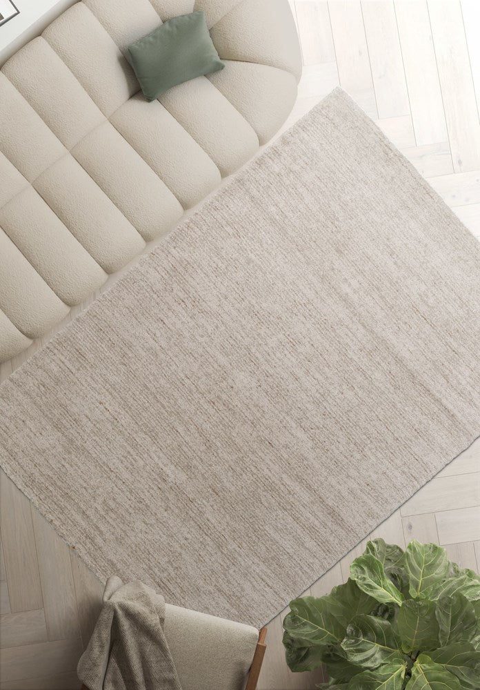 LUXURY SANDSTONE RUST EASY CARE FLOOR RUG