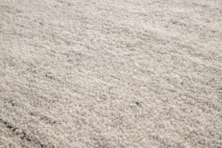 LUXURY Salt and Pepper EASY CARE FLOOR RUG