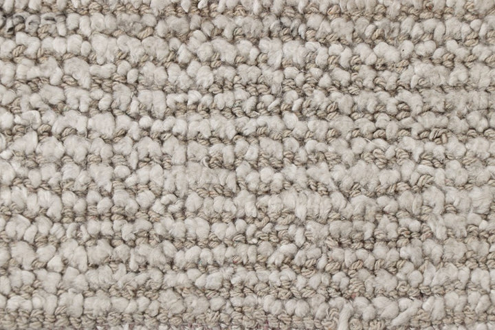 ALICIA CREME Easy clean textured floor rug