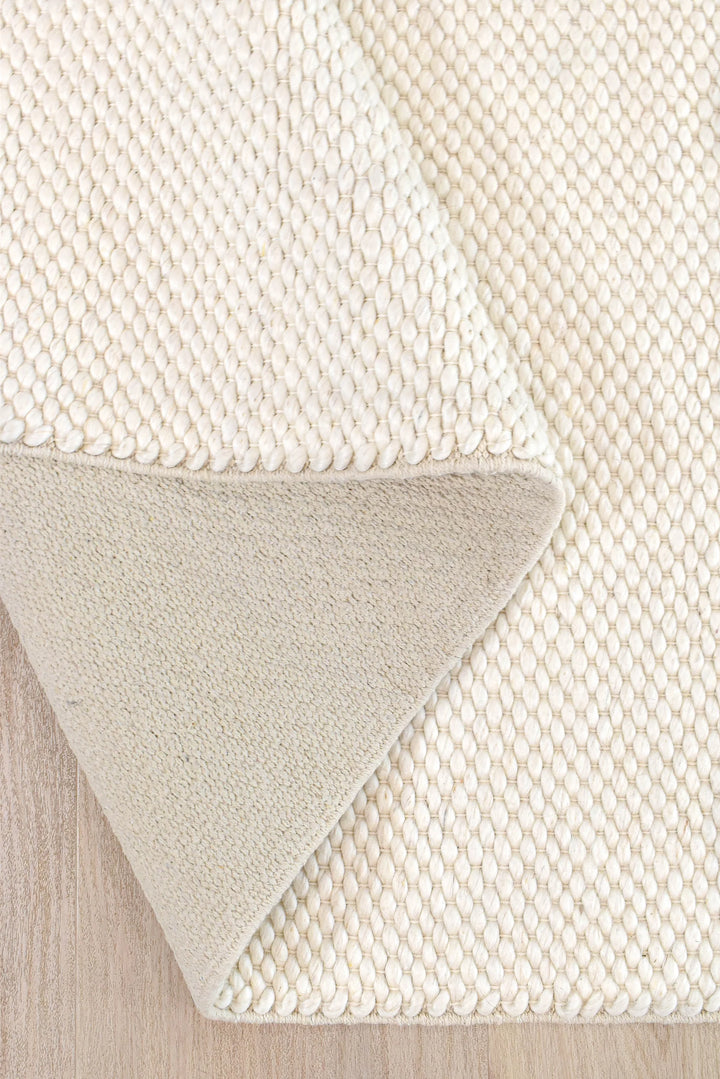 Sound IVORY CLOUD Wool Floor rug