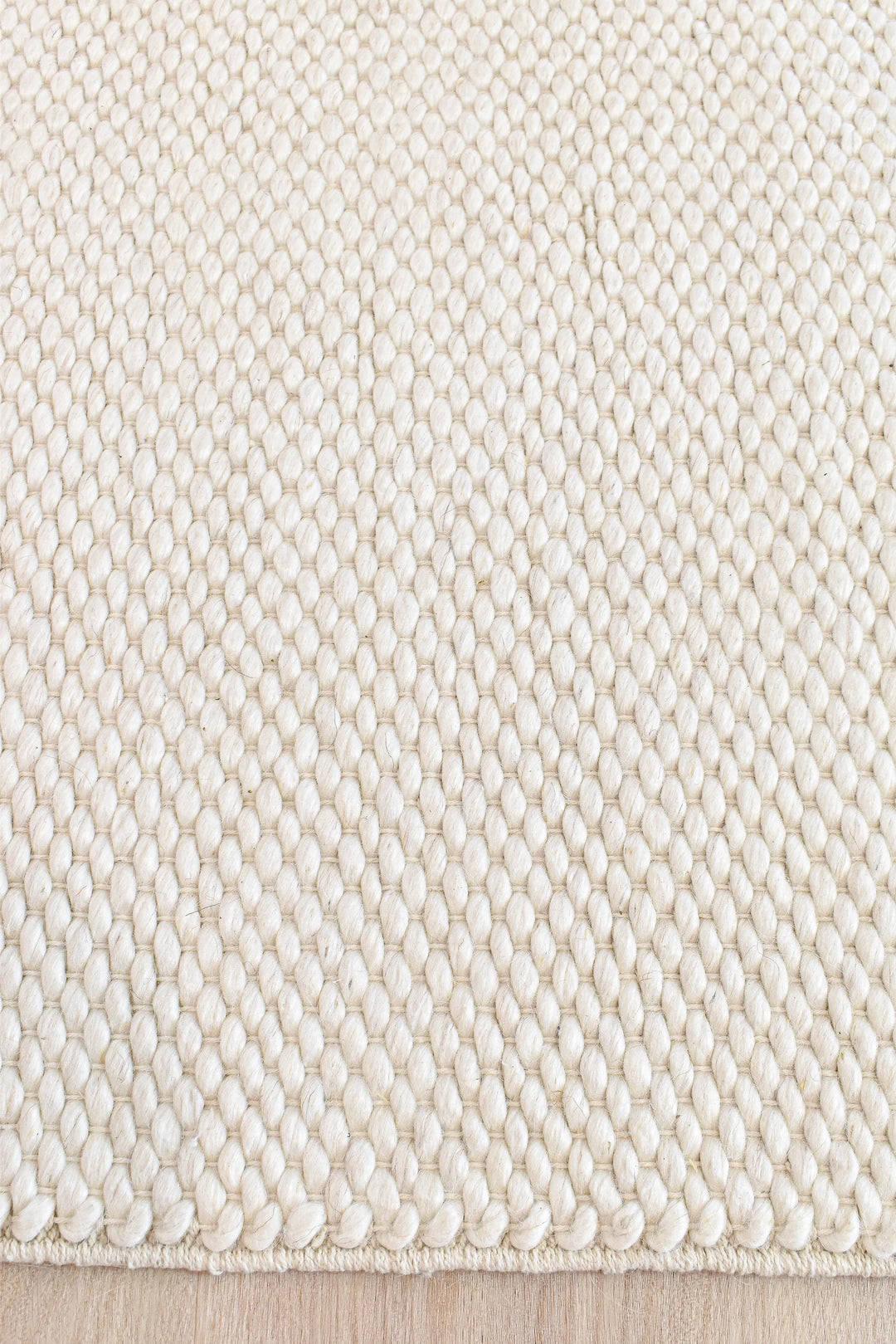 Sound IVORY CLOUD Wool Floor rug