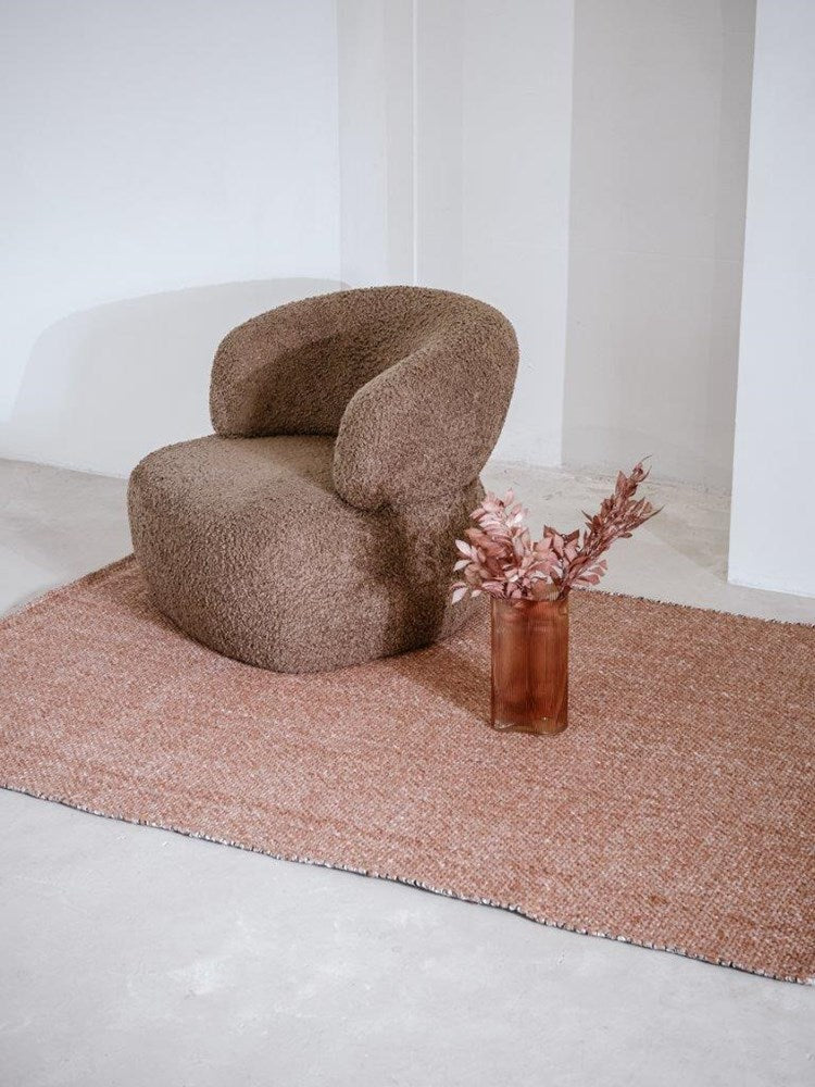 Aruba TERRACOTA Indoor Outdoor Handwoven Floor Rug