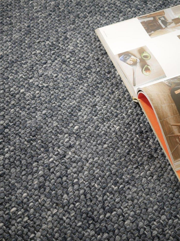 Aruba Navy Indoor Outdoor Handwoven Floor Rug