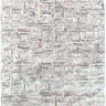 Atina Distressed Geo Squares Grey Rug - AT03