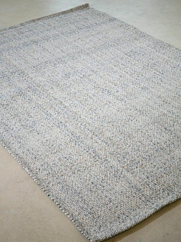 Aruba Navy Rust  Indoor Outdoor Handwoven Floor Rug