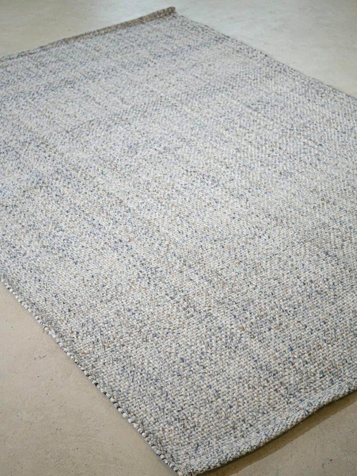 Aruba Navy Rust  Indoor Outdoor Handwoven Floor Rug