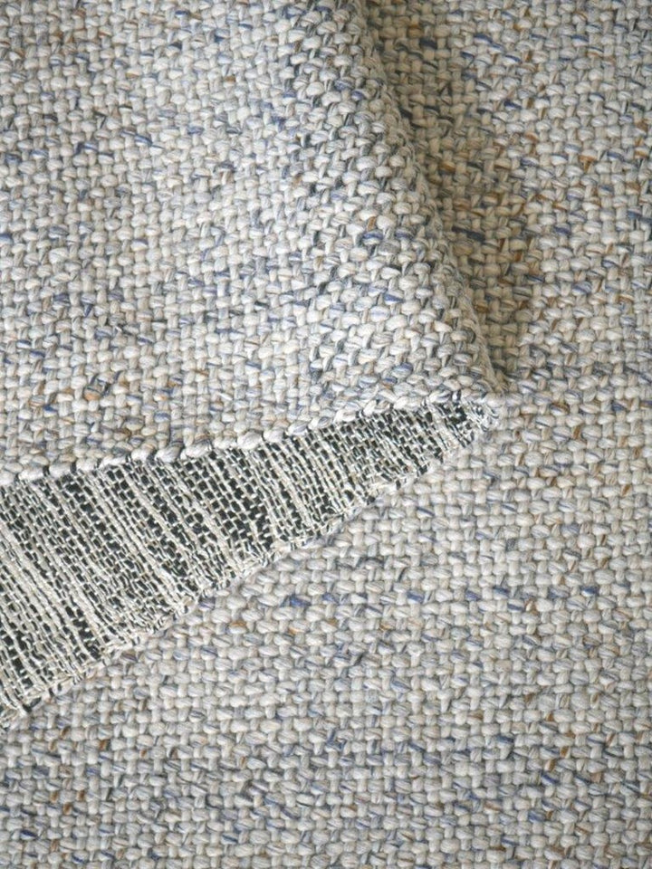 Aruba Navy Rust  Indoor Outdoor Handwoven Floor Rug