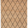 BARWANG BLACK BOUCLE JUTE RUG