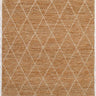 BARWANG WHITE NATURAL BOUCLE JUTE RUG