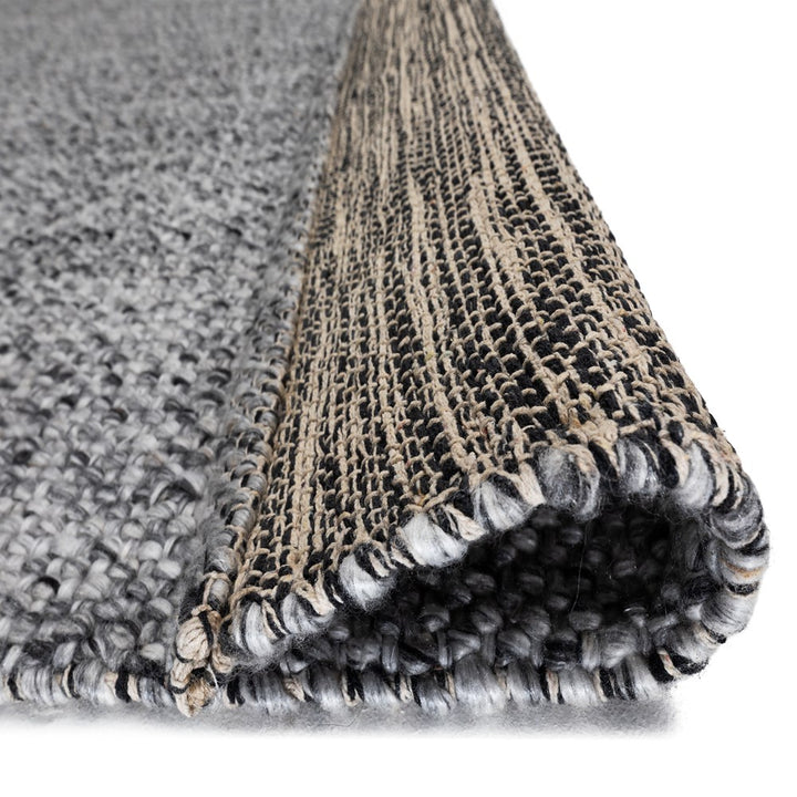 Basket Black Specle Hand Woven Floor rug