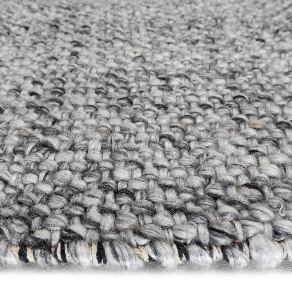 Basket Black Specle Hand Woven Floor rug