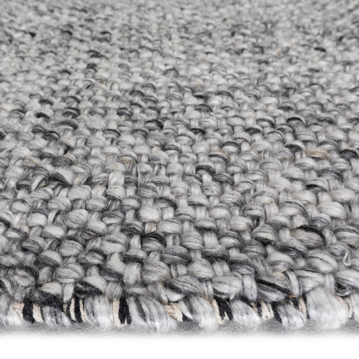 Basket Black Specle Hand Woven Floor rug