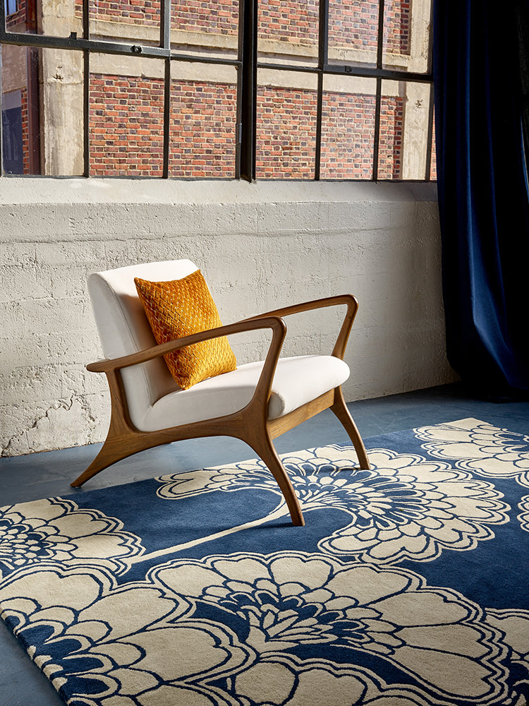 Florence Broadhurst Japanese Floral Midnight 039708