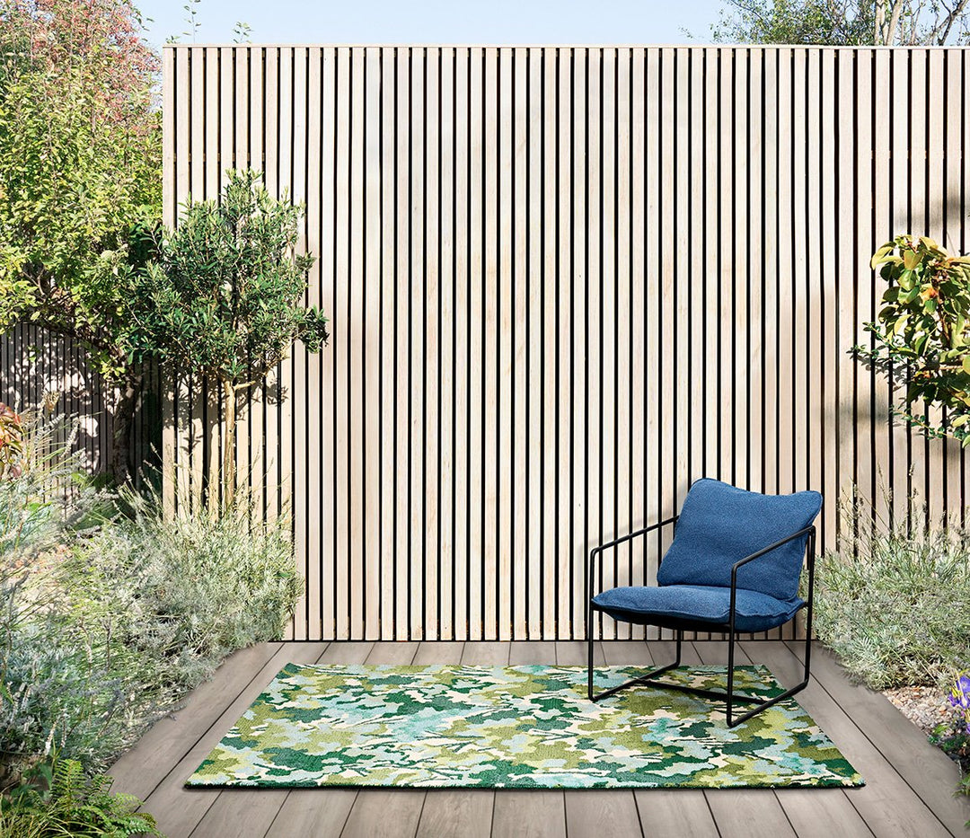 HARLEQUIN TREE TOPS GREEN OUTDOOR 443807