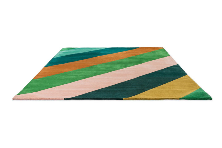 HARLEQUIN SHERBET STRIPE EMERALD/AMBER 144417 - SOPHIE ROBINSON