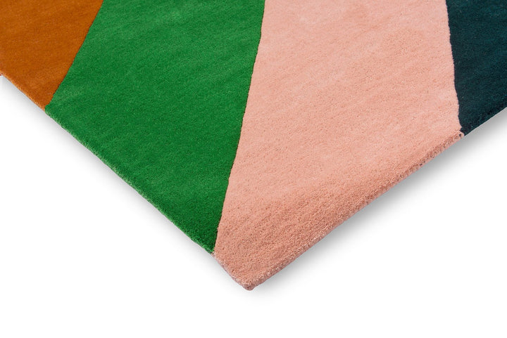 HARLEQUIN SHERBET STRIPE EMERALD/AMBER 144417 - SOPHIE ROBINSON