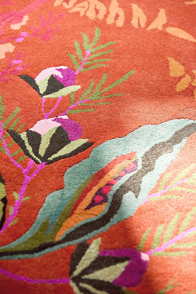 HARLEQUIN WONDERLAND FLORAL AMBER/LAPIS 144713 - SOPHIE ROBINSON