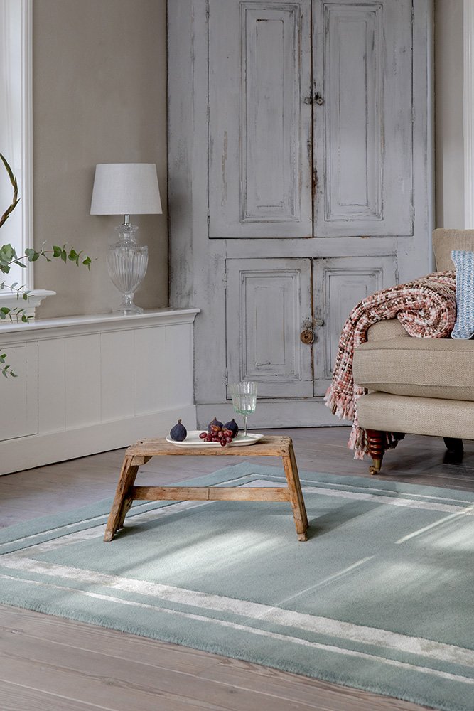 LAURA ASHLEY REDBROOK DUCKEGG FLOOR RUG