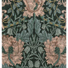 MORRIS & CO HONEYSUCKLE & TULIP TEAL 130407