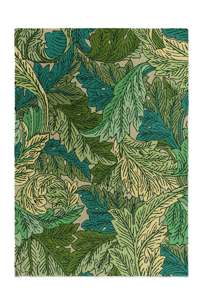 MORRIS & CO ACANTHUS NETTLE/SKY BLUE OUTDOOR 427307