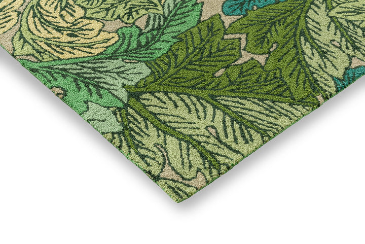 MORRIS & CO ACANTHUS NETTLE/SKY BLUE OUTDOOR 427307