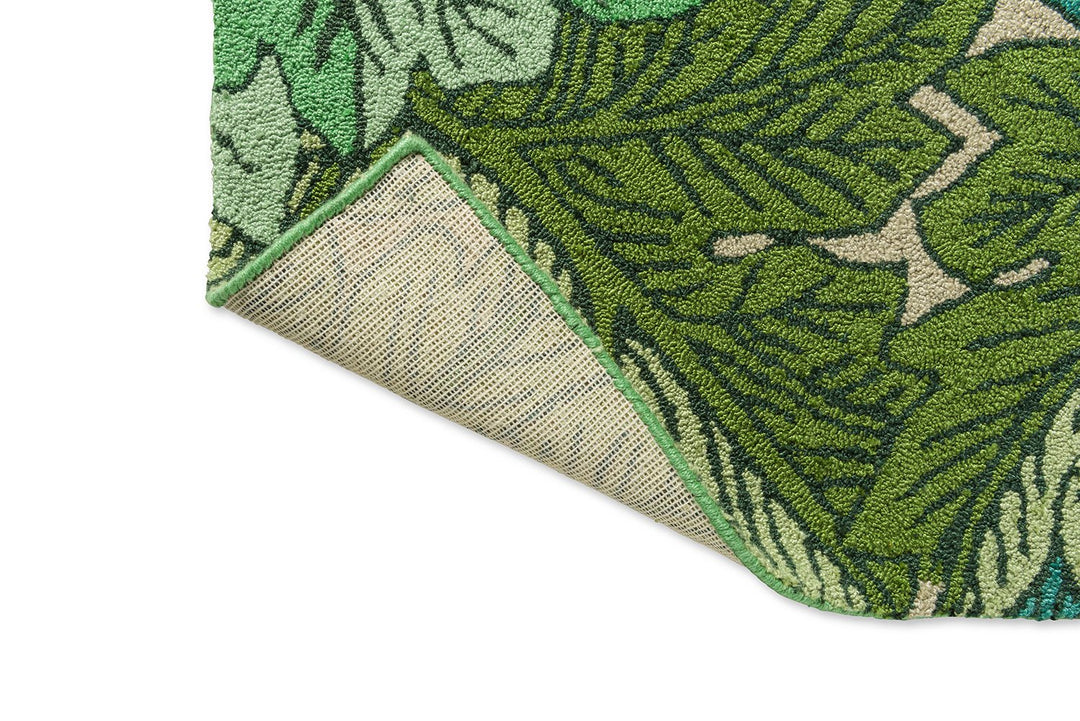 MORRIS & CO ACANTHUS NETTLE/SKY BLUE OUTDOOR 427307