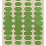 ORLA KIELY OPTICAL OVAL GREEN - CREAM 157707